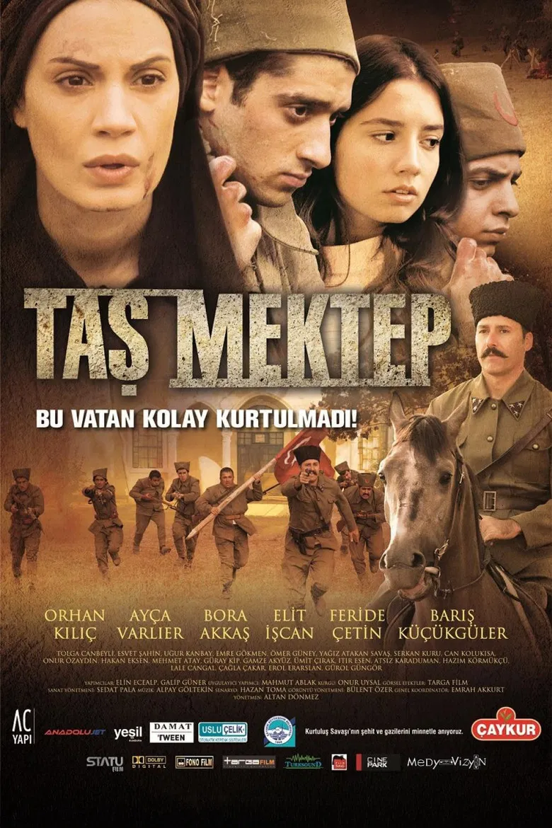 Taş Mektep poster background