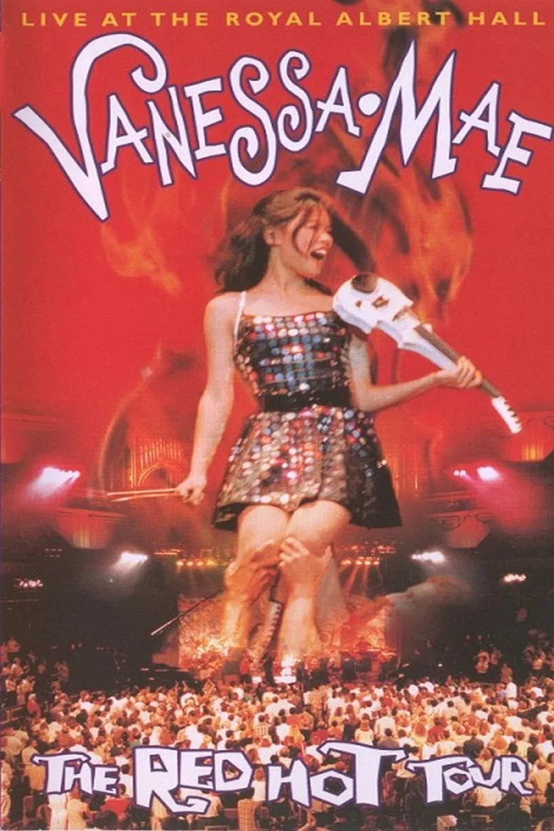 Vanessa Mae: The Red Hot Tour - Live at the Royal Albert Hall poster background