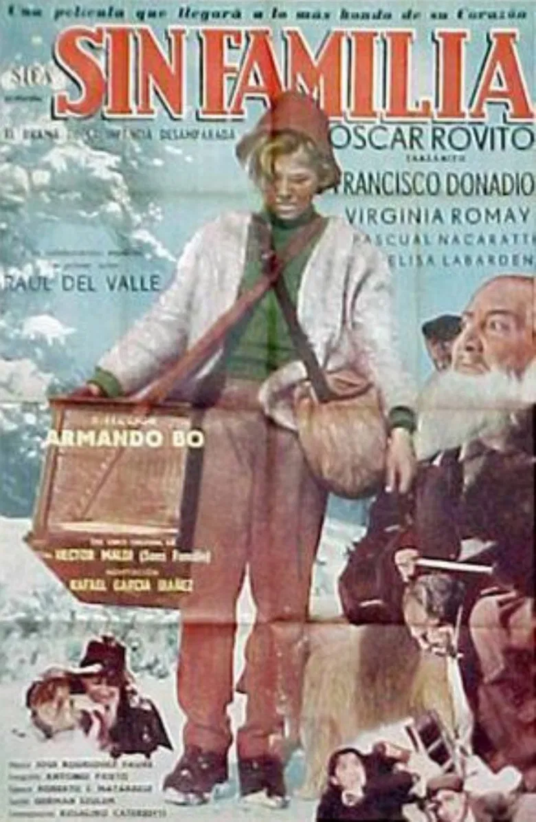 Sin familia poster background