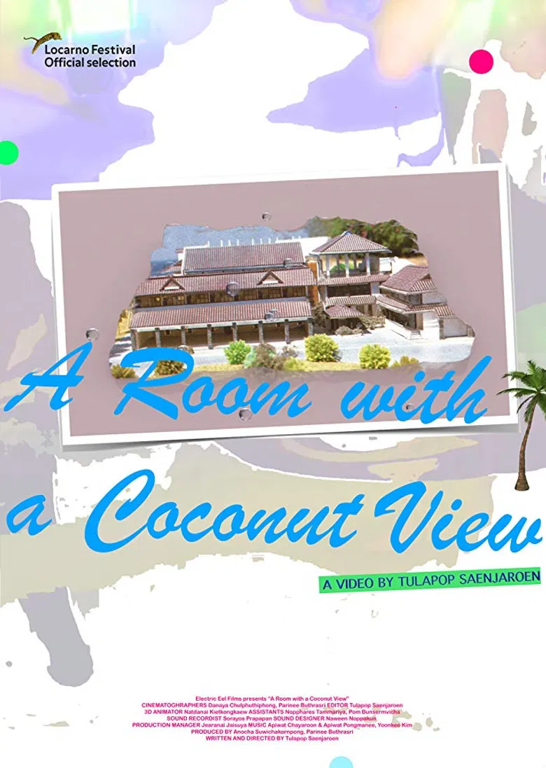 A Room with a Coconut View poster background
