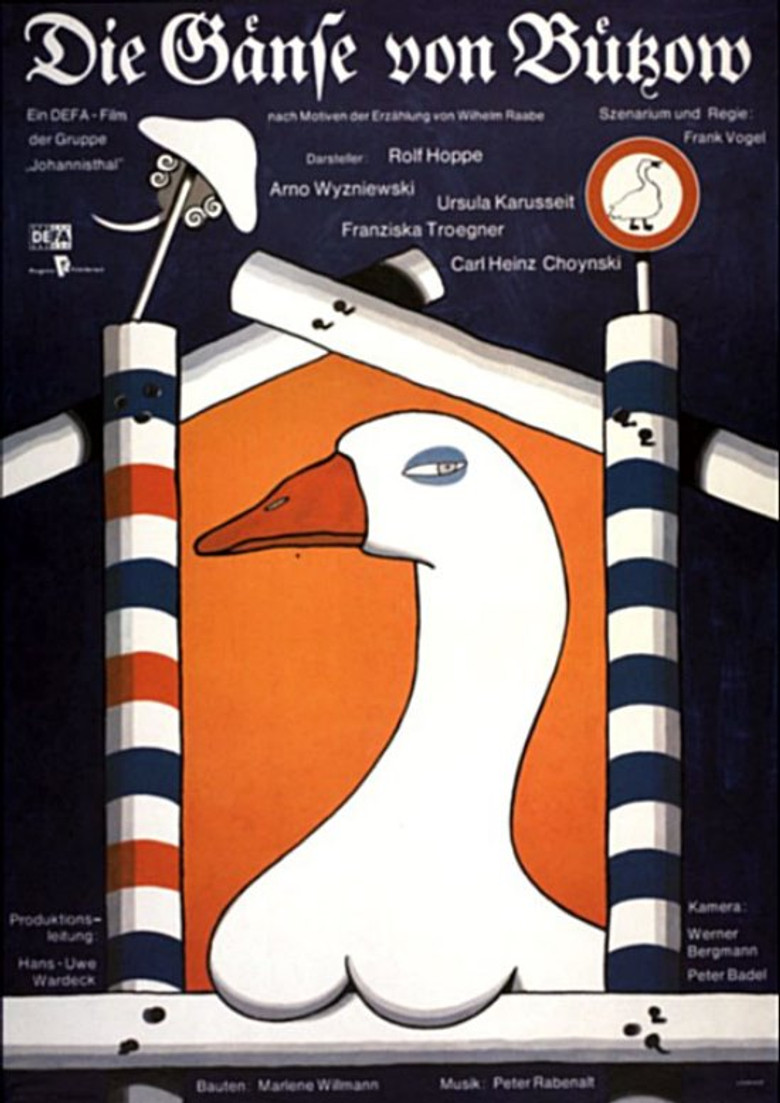 Die Gänse von Bützow poster background