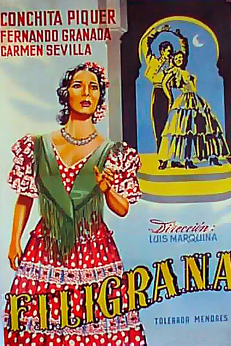 Filigrana poster background