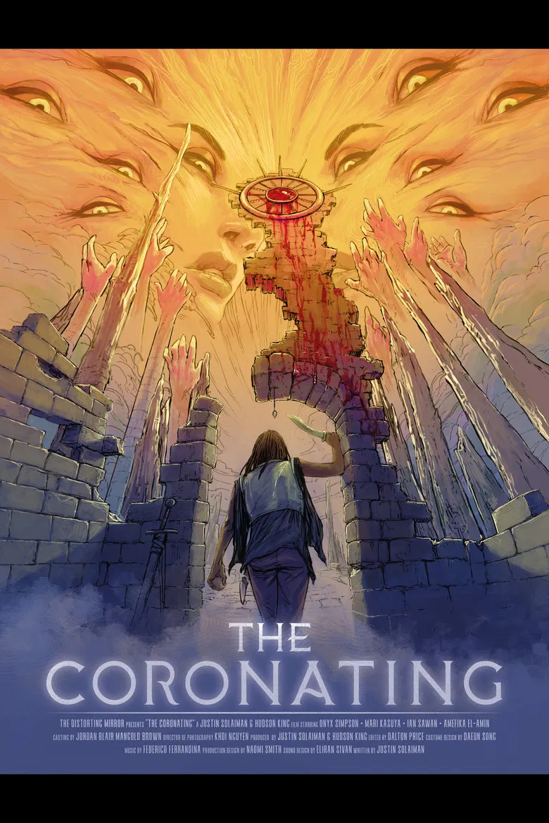 The Coronating poster background