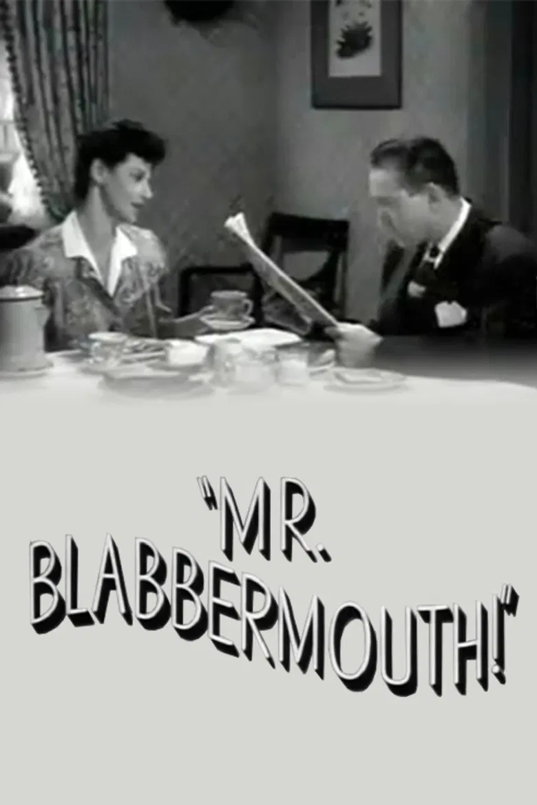 Mr. Blabbermouth! poster background