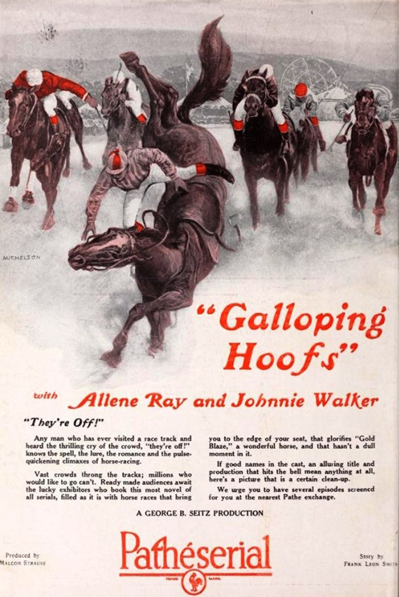 Galloping Hoofs poster background