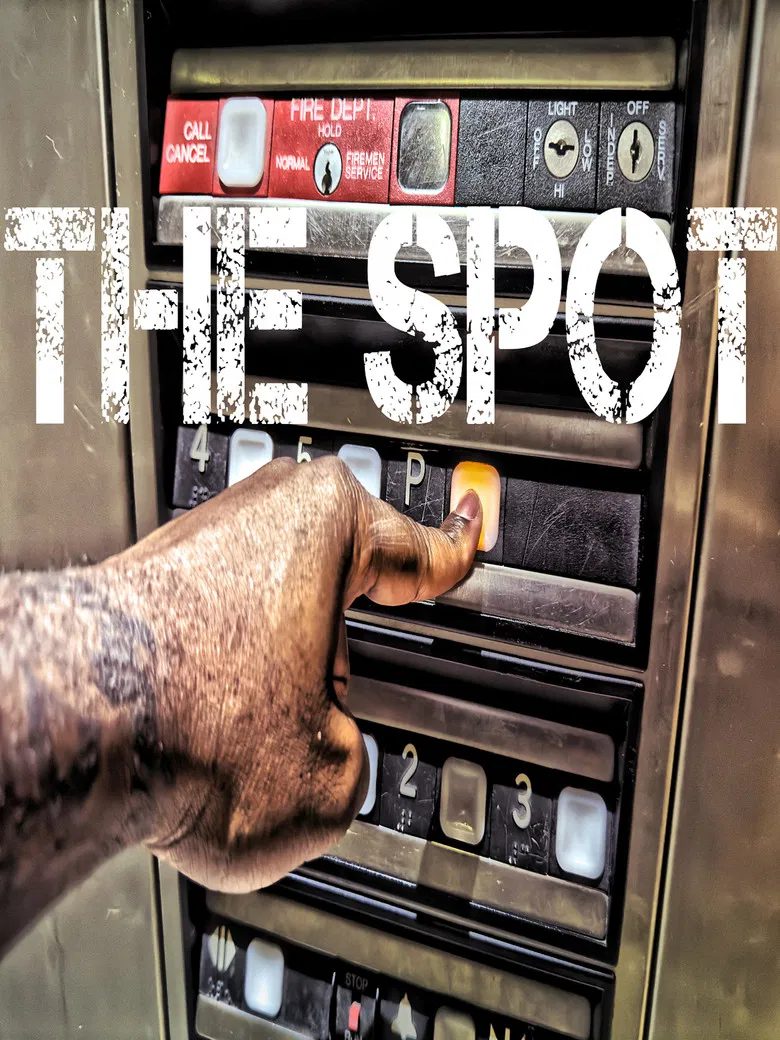 The Spot poster background
