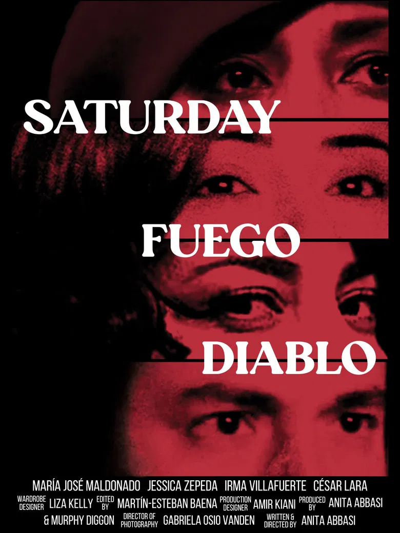 Saturday Fuego Diablo poster background