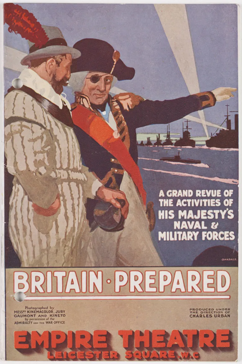 Britain Prepared poster background