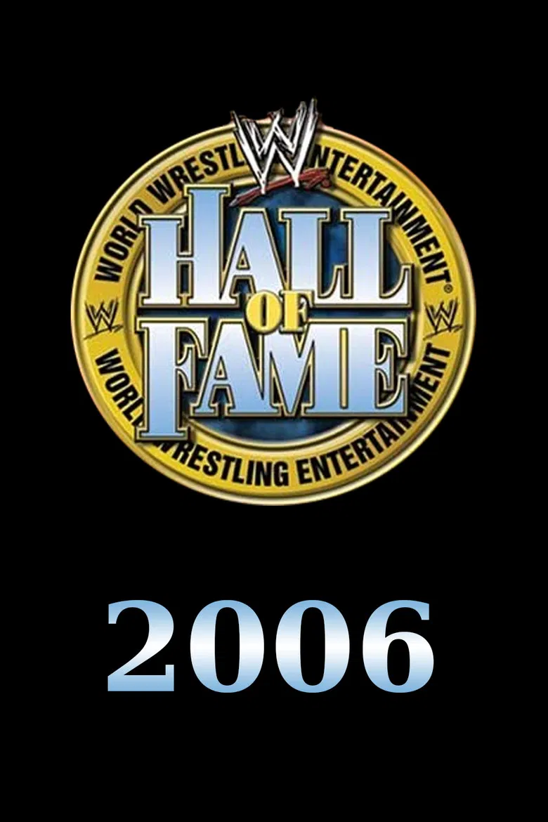 WWE Hall of Fame 2006 poster background