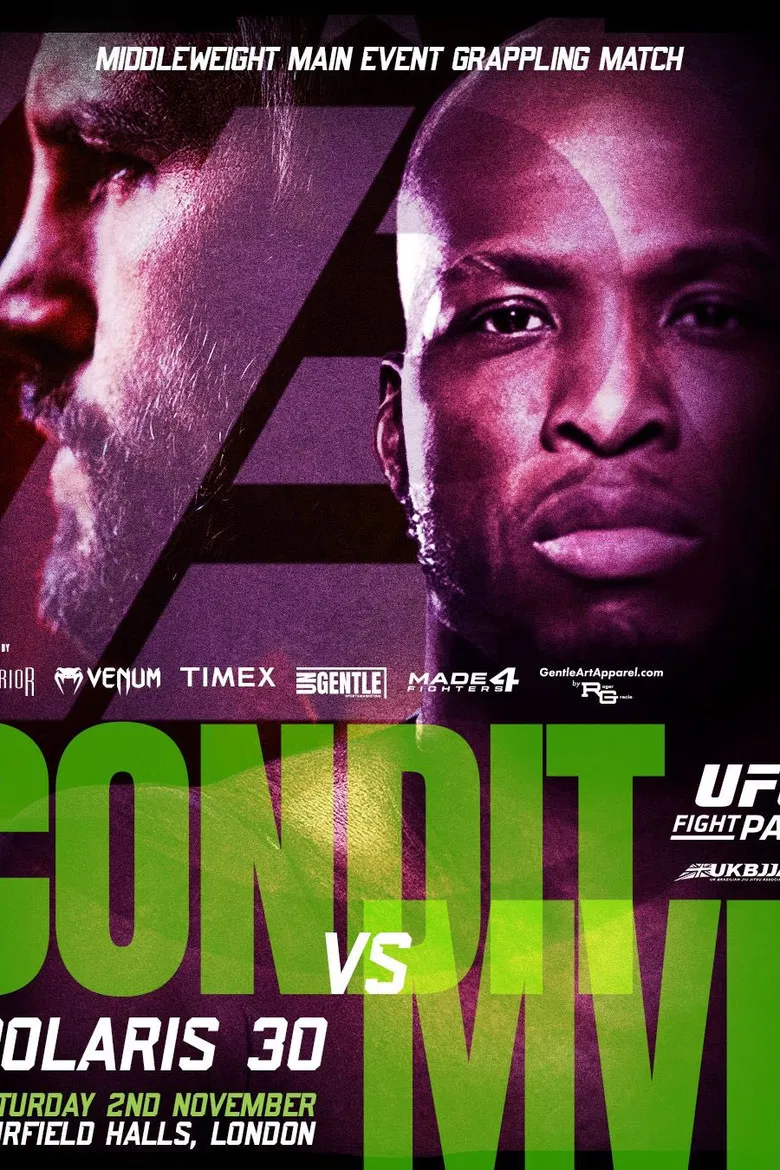 Polaris 30: Condit vs. MVP poster background