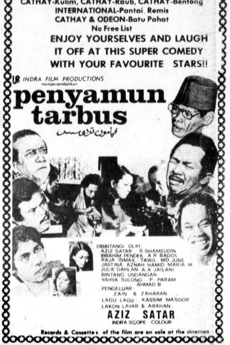 Penyamun Tarbus poster background