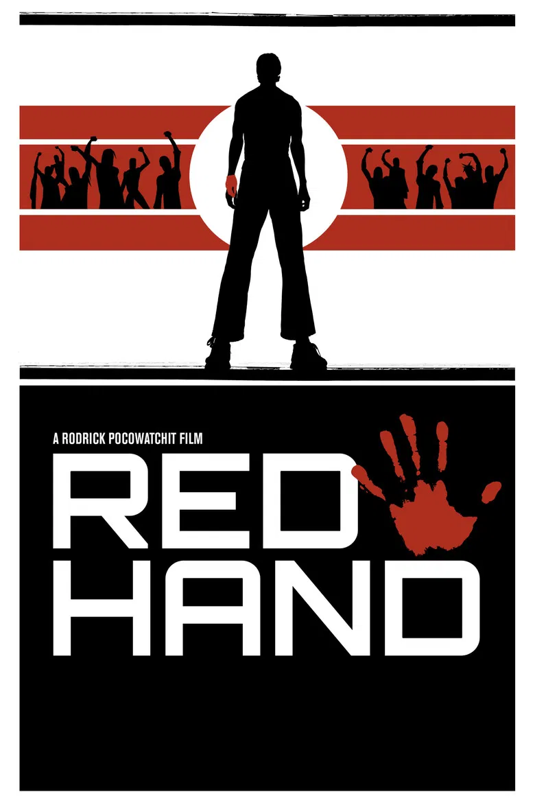 Red Hand poster background
