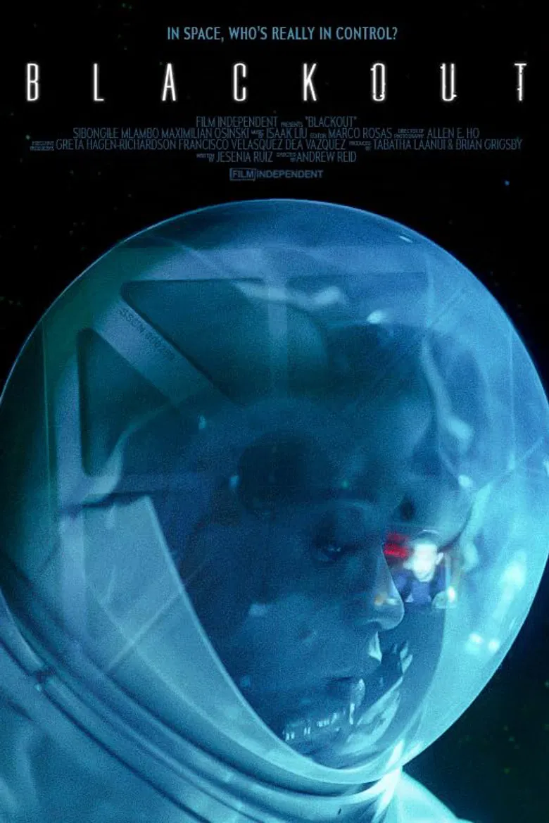 Blackout poster background