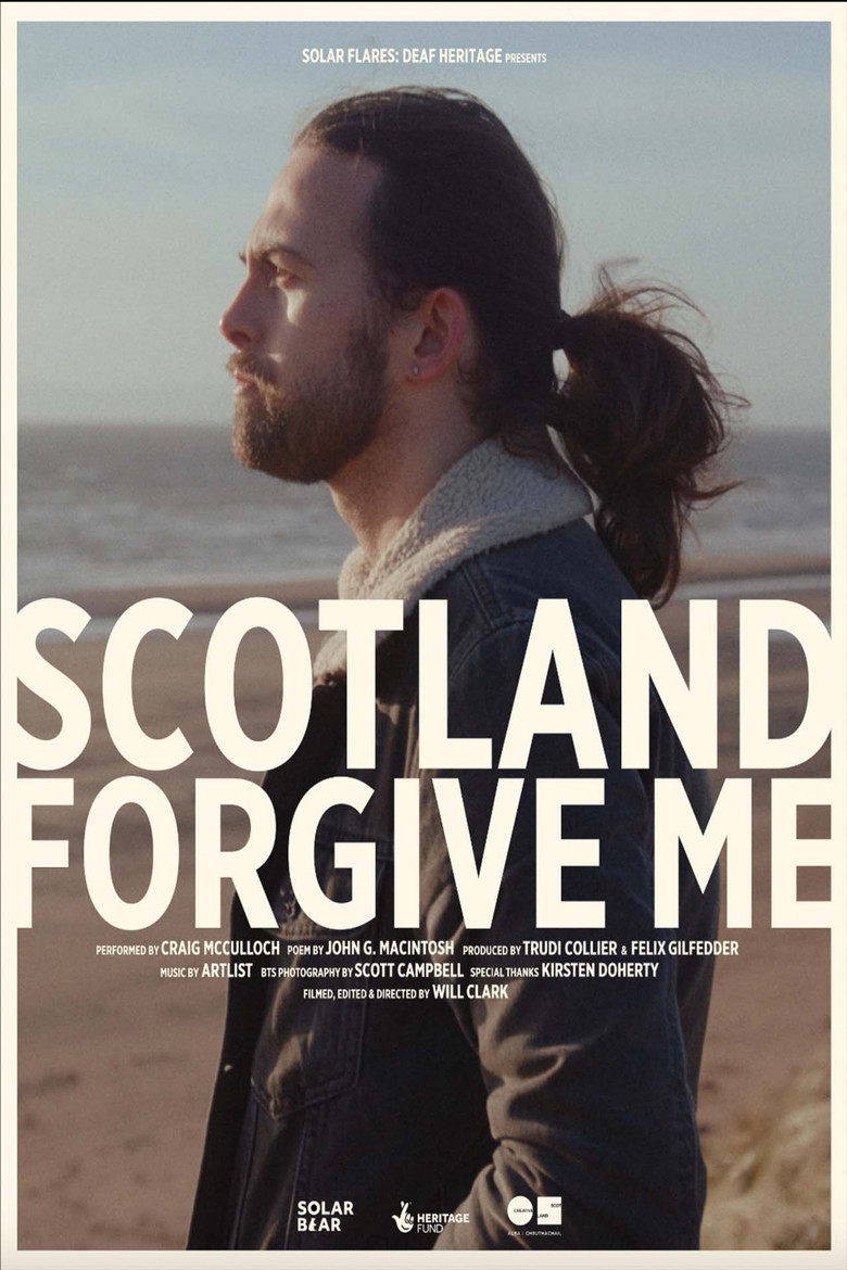Scotland, Forgive Me poster background