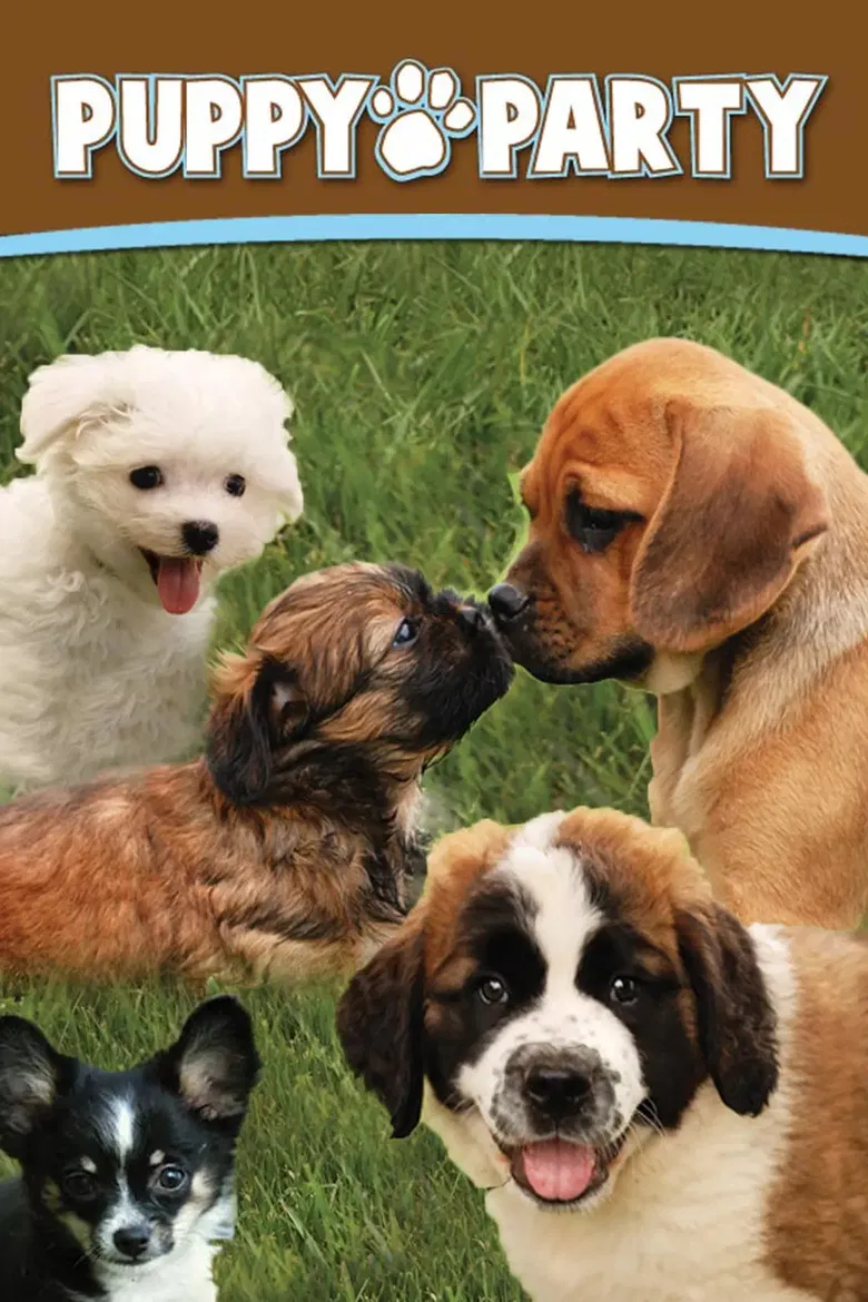 Puppy Party poster background