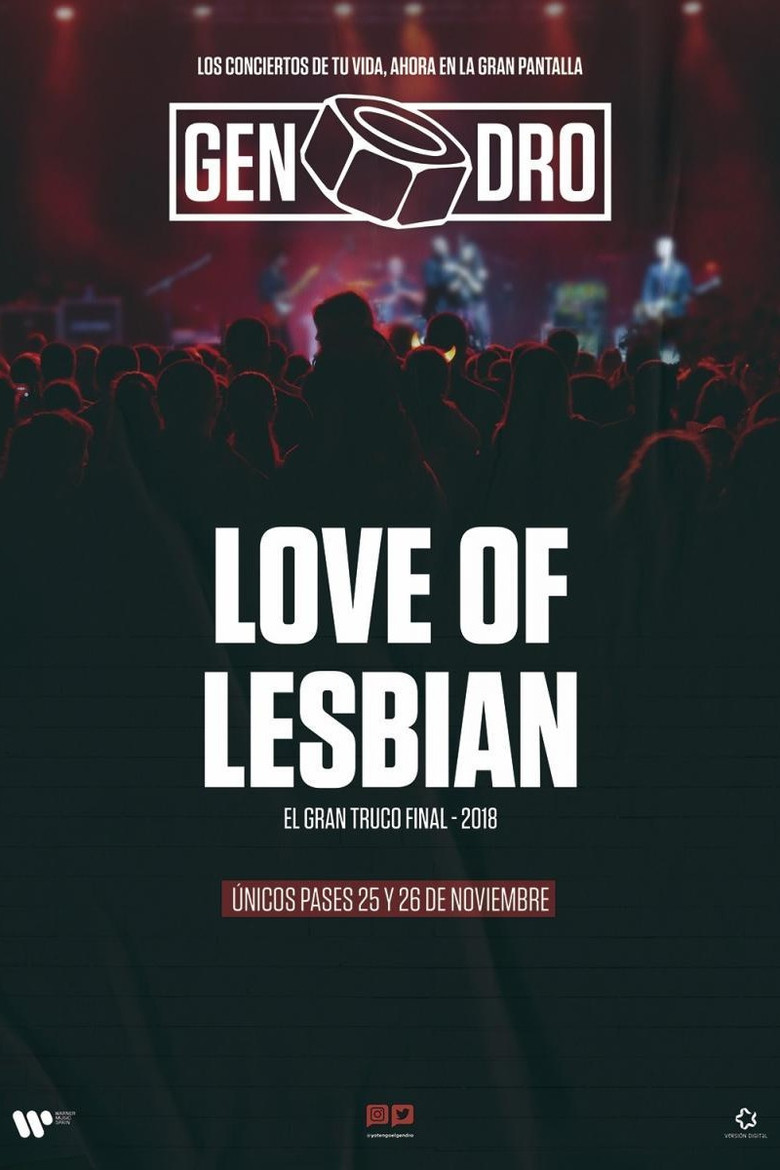 Love of Lesbian: El gran truco final poster background