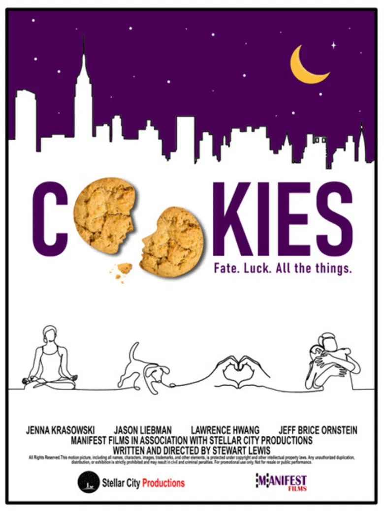 Cookies poster background