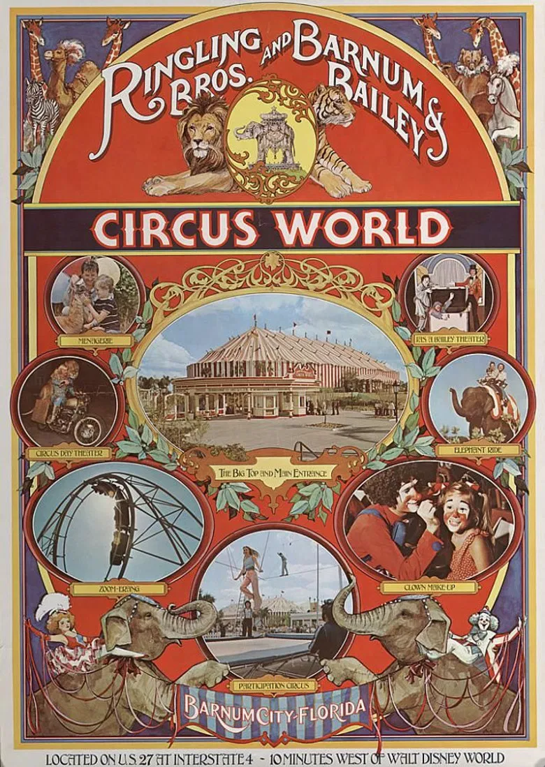 Circus World poster background