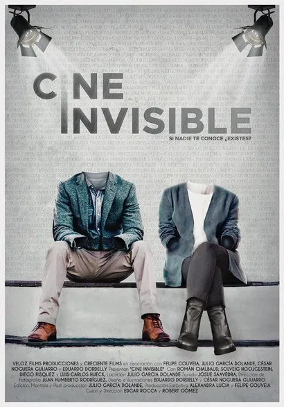 Cine Invisible poster background