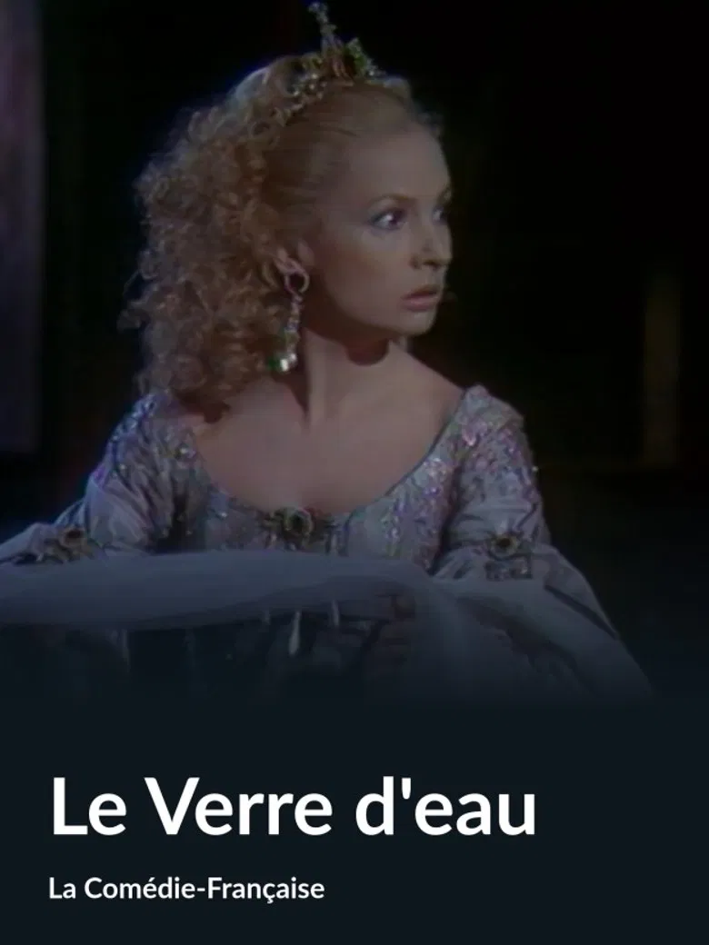 Le verre d'eau poster background