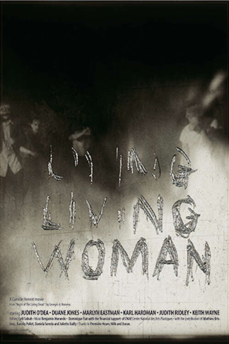 Dying Living Woman poster background