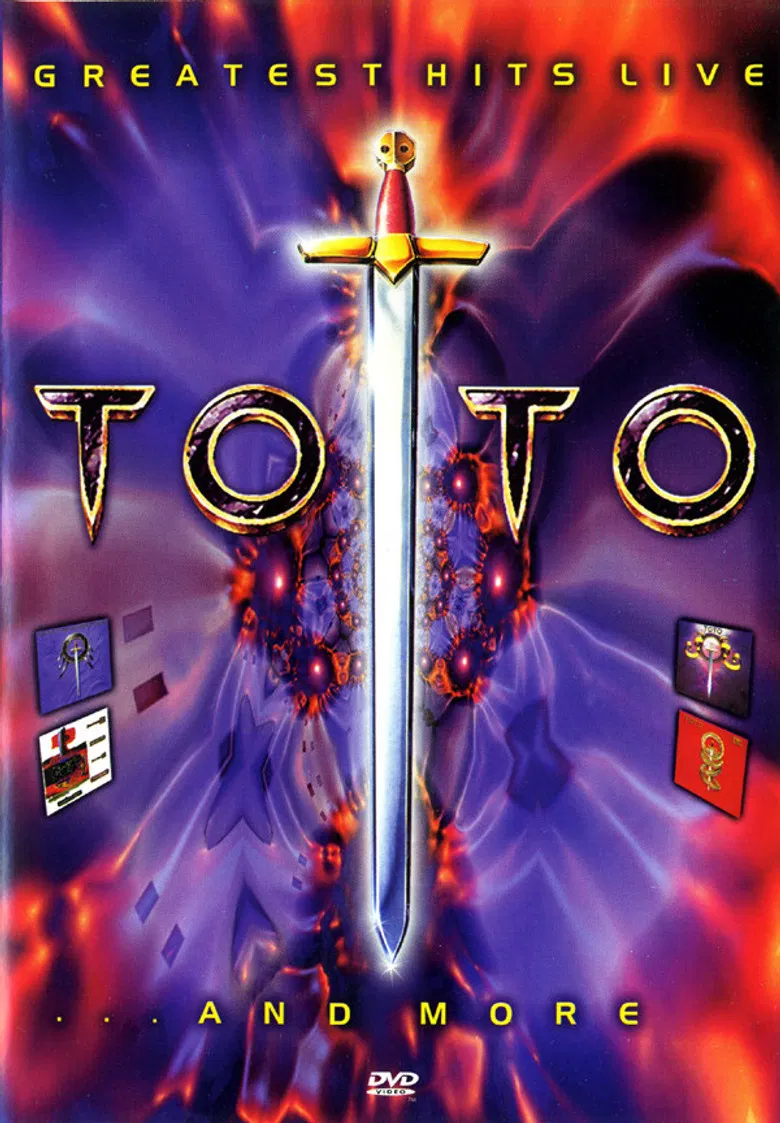 Toto - Greatest Hits Live... And More poster background