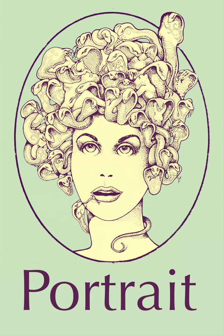 Portrait poster background