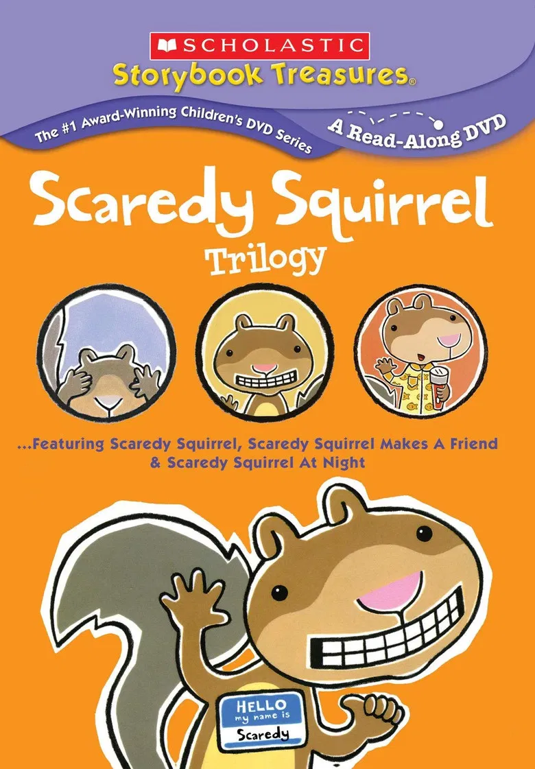 Scaredy Squirrel Trilogy poster background
