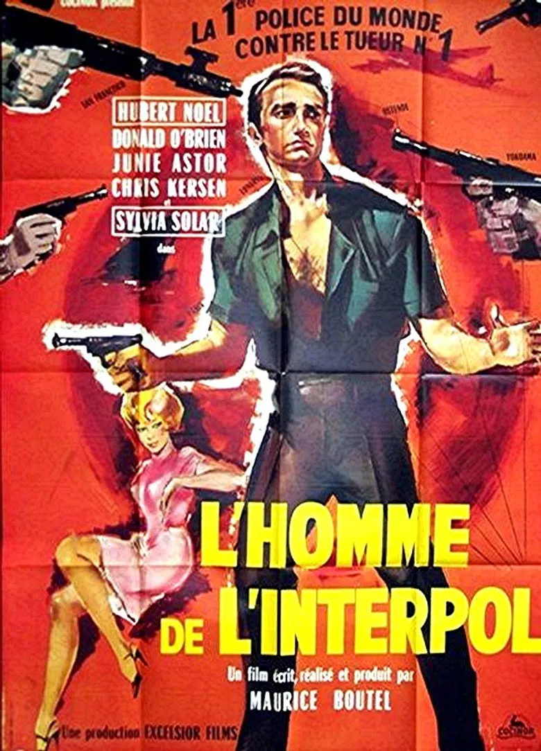 L'homme de l'Interpol poster background