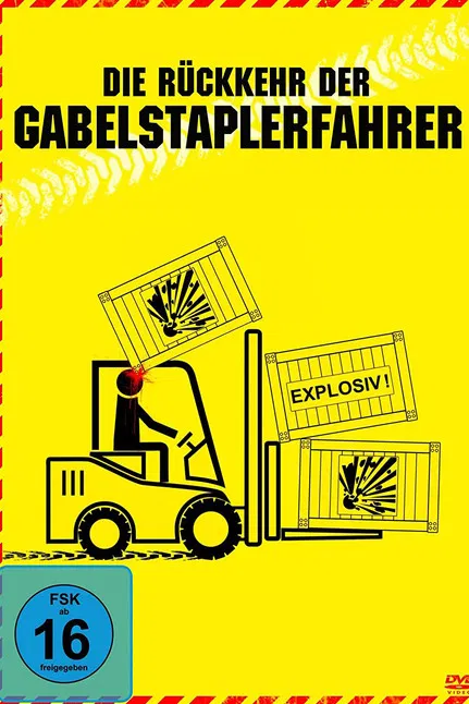 Die Rückkehr der Gabelstaplerfahrer poster background