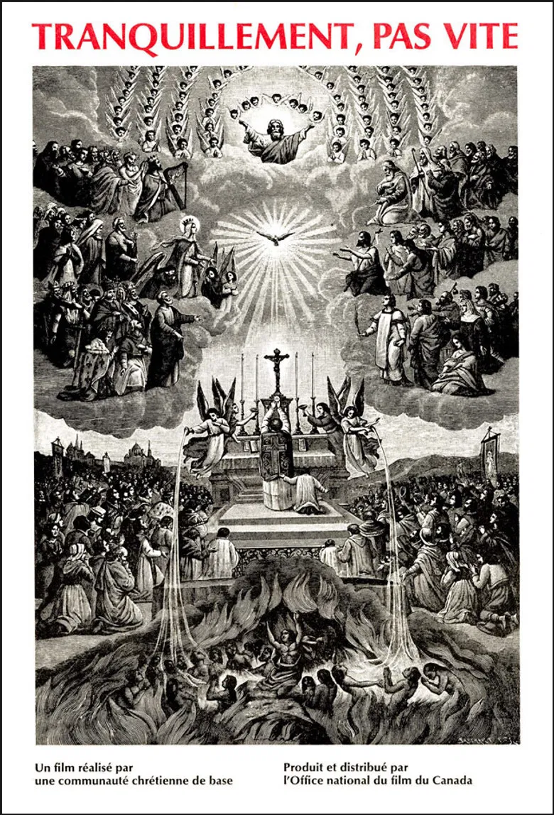 Tranquillement, pas vite poster background