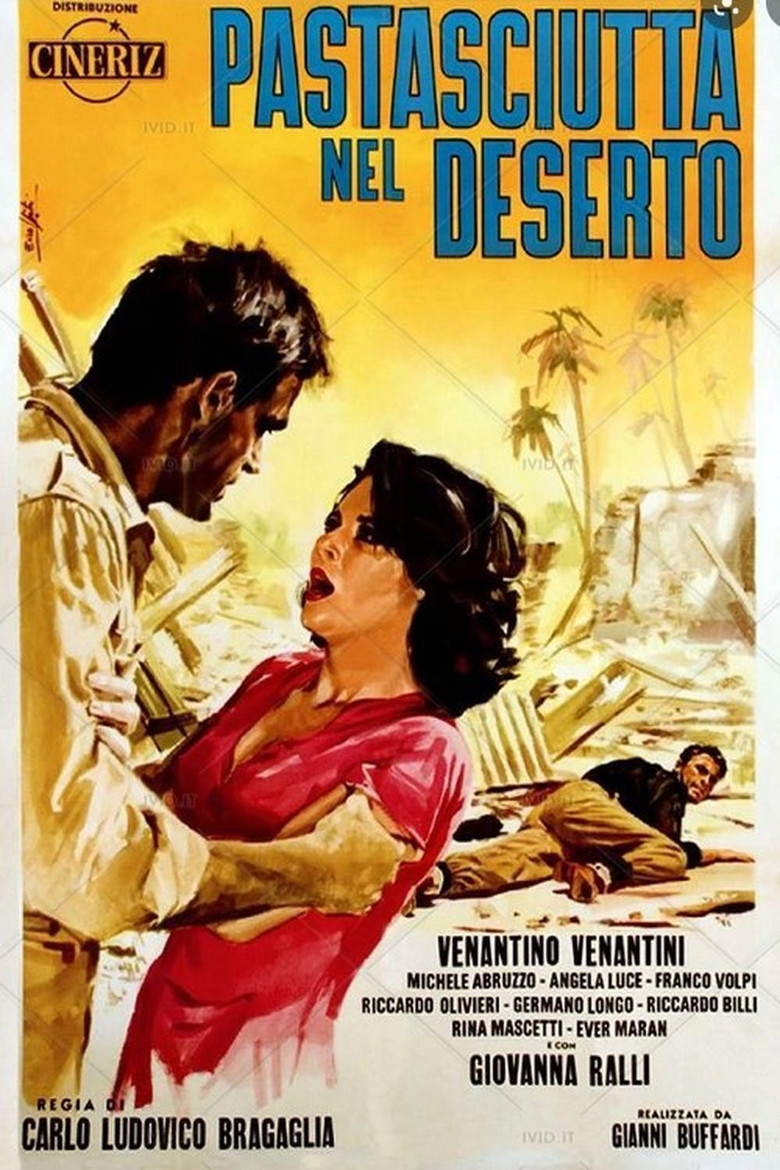 Pastasciutta nel deserto poster background