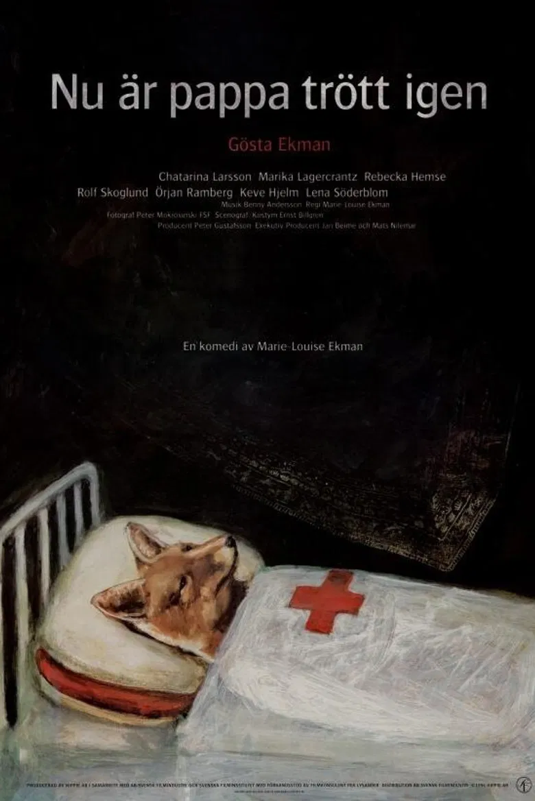 Dad Is Tired Again poster background