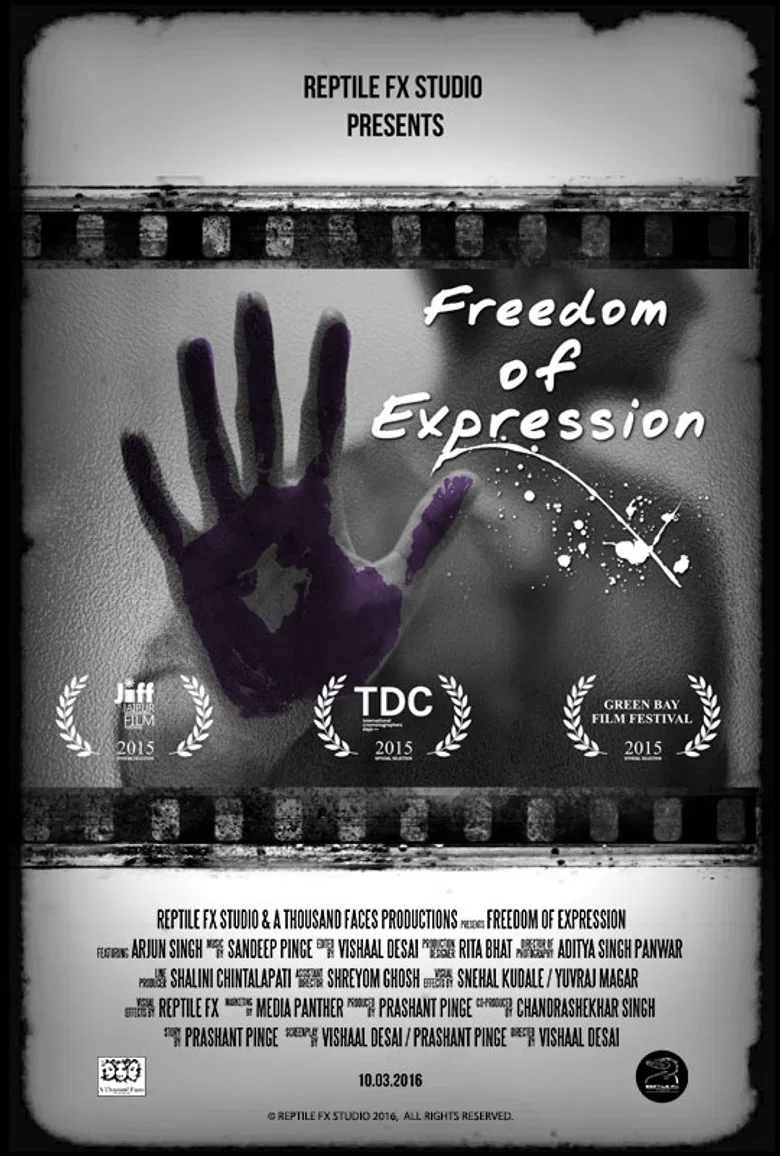 Freedom of Expression poster background