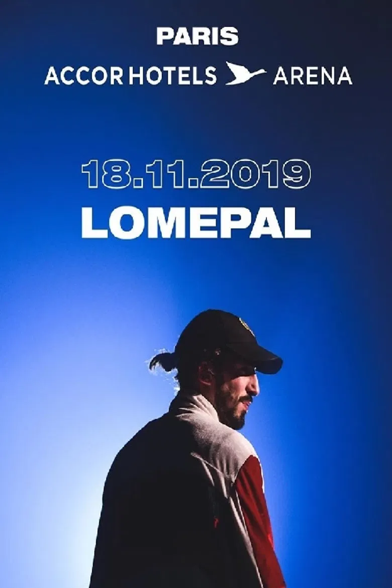 Lomepal - Live AccorHotels Arena 2019 poster background