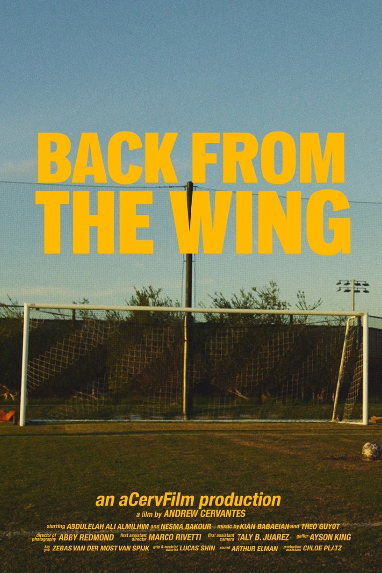 Back from the Wing poster background