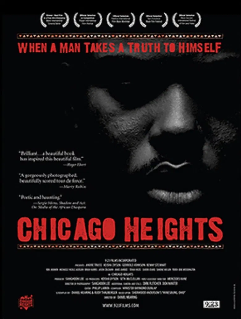 Chicago Heights poster background