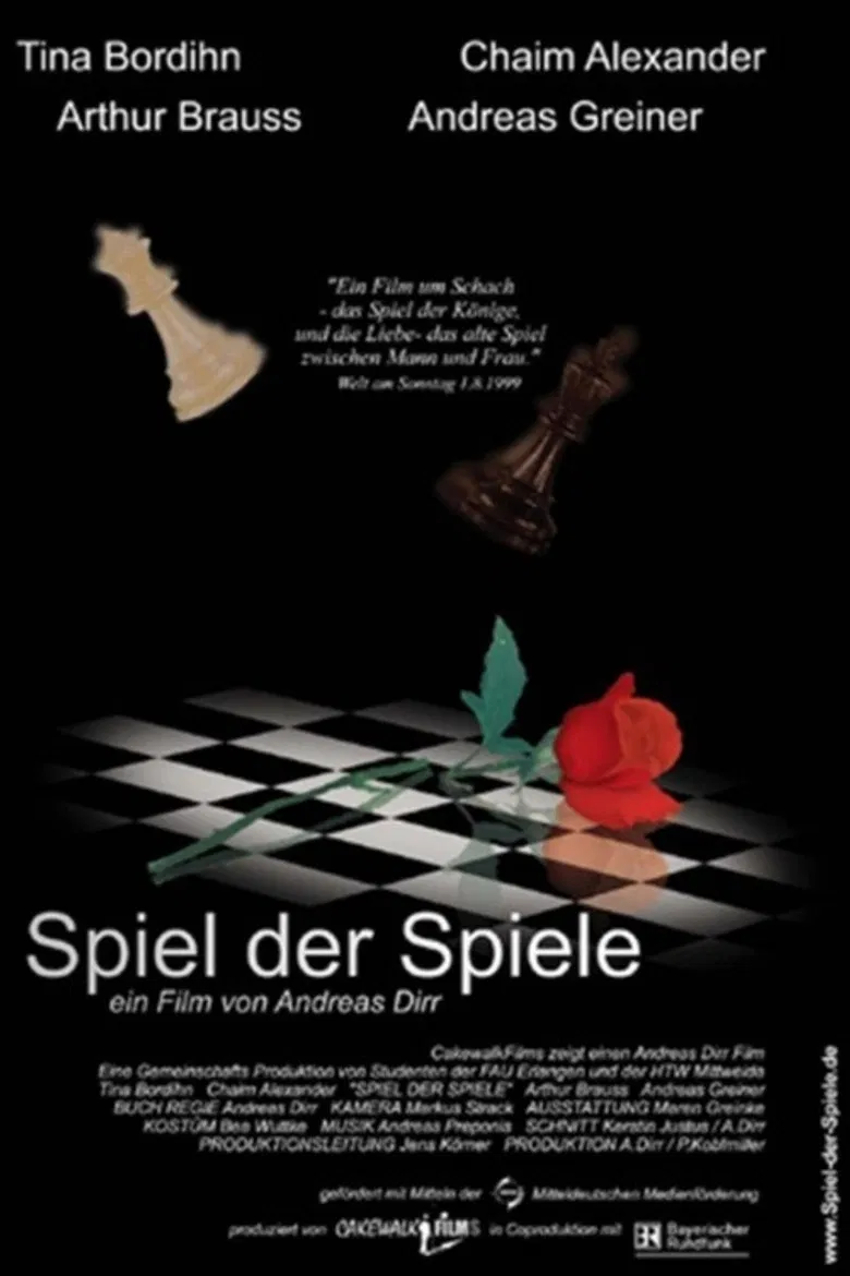 Spiel der Spiele poster background