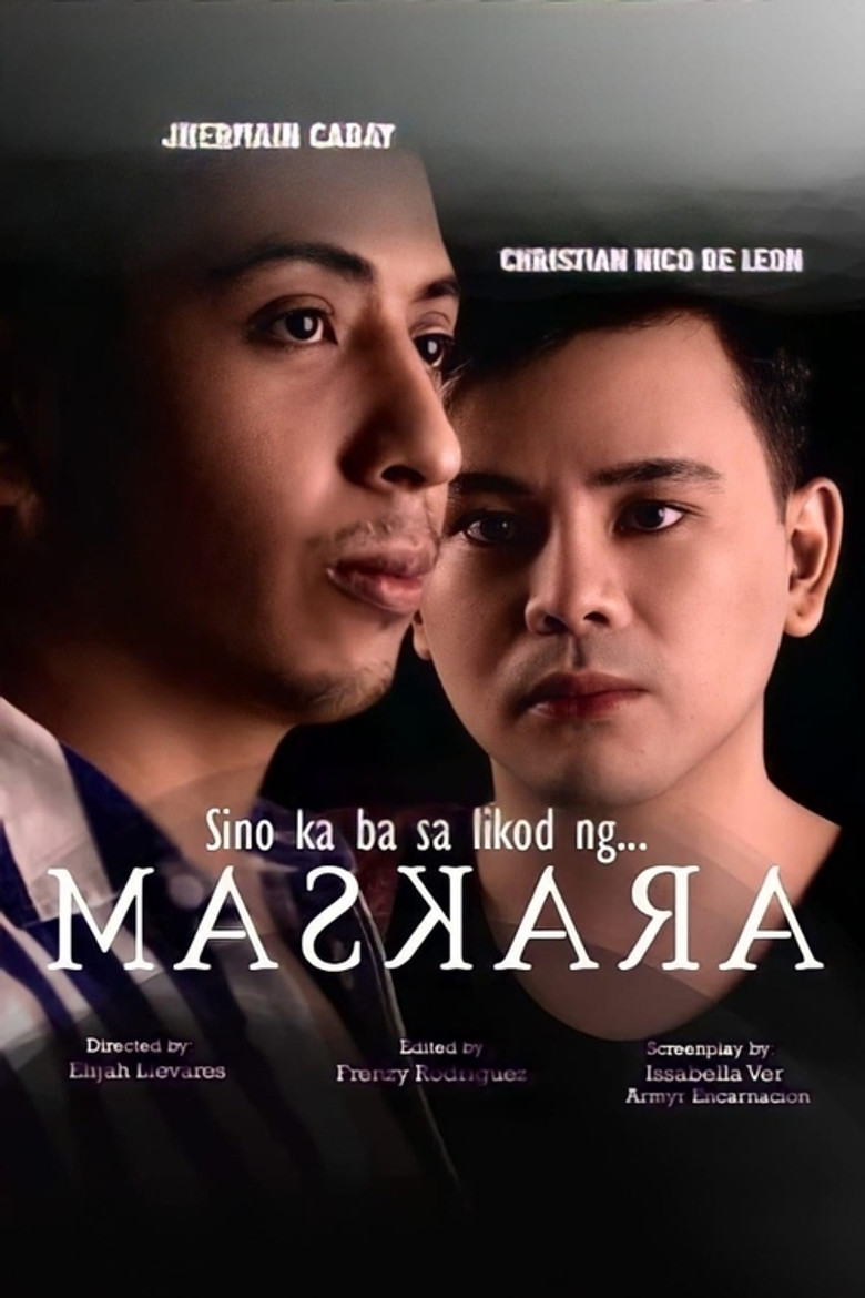 Maskara poster background