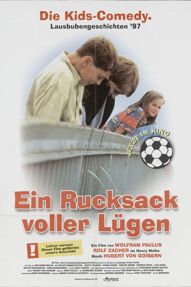 Ein Rucksack voller Lügen poster background