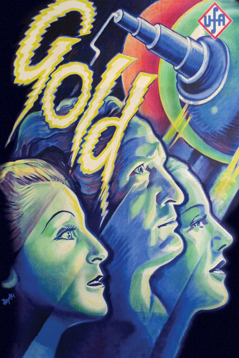 Gold poster background